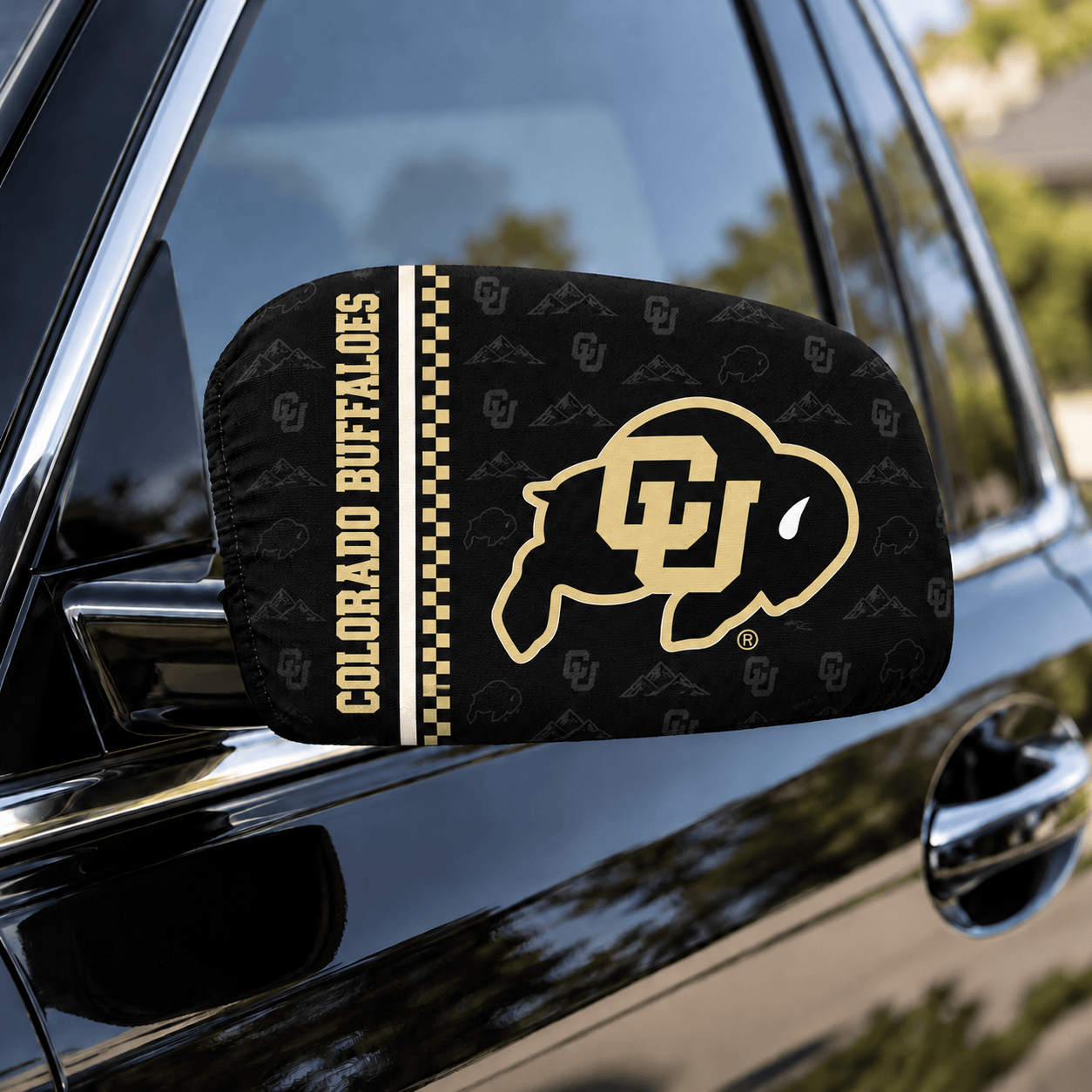 Colorado Buffaloes Car Rearview Mirror Cover