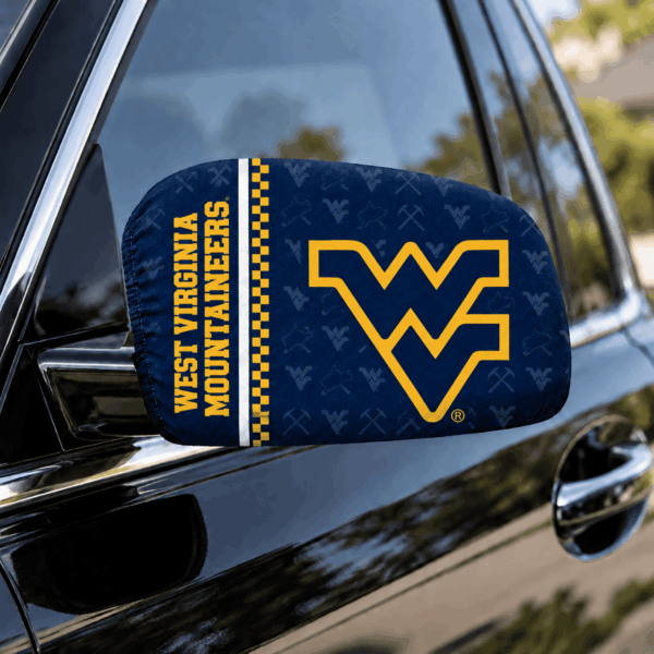 West Virginia Mountaineers Car Rearview Mirror Cover
