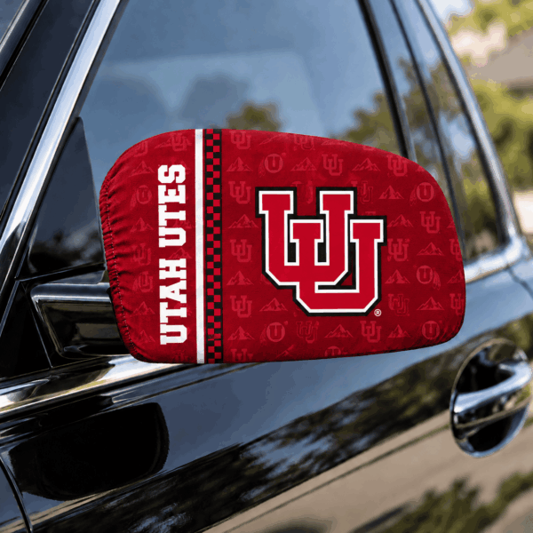 Utah Utes Car Rearview Mirror Cover