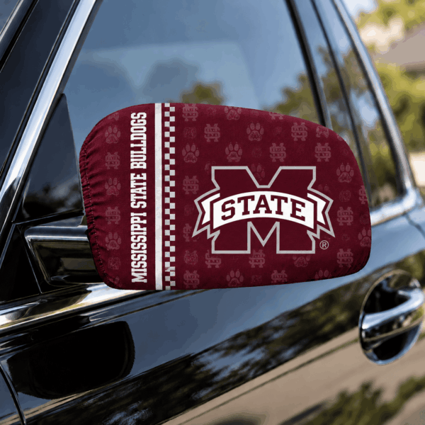 Mississippi State Bulldogs Car Rearview Mirror Cover