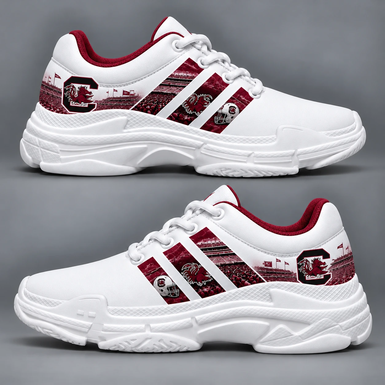 South Carolina Gamecocks Ultimate Fan Spirit Sneakers – Game Day Edition