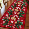 Nebraska Cornhuskers Christmas Mascot Table Runner