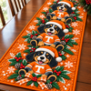 Tennessee Volunteers Christmas Mascot Table Runner
