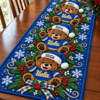 UCLA Bruins Christmas Mascot Table Runner