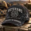 Notre Dame Fighting Irish Veterans Salute To Service Baseball Cap