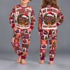 Virginia Tech Hokies Kids Christmas Pajama Set