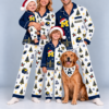 Michigan Wolverines Family Matching Christmas Pajamas Set - Football Fan Sleepwear, Festive Family Outfit