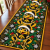 Iowa Hawkeyes Christmas Mascot Table Runner
