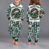 Michigan State Spartans Kids Christmas Pajama Set