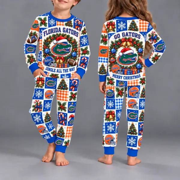 Florida Gators Kids Christmas Pajama Set