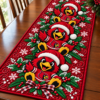 Louisville Cardinals Christmas Mascot Table Runner