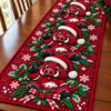 Arkansas Razorbacks Christmas Mascot Table Runner