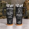 LSU Tigers Veterans Salute To Service 40oz Tumbler