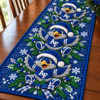 Air Force Falcons Christmas Mascot Table Runner
