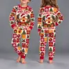 Iowa State Cyclones Kids Christmas Pajama Set
