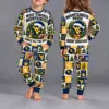 West Virginia Mountaineers Kids Christmas Pajama Set