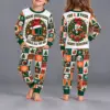 Miami (FL) Hurricanes Kids Christmas Pajama Set