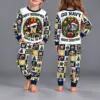 Navy Midshipmen Kids Christmas Pajama Set