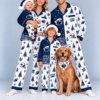 Penn State Nittany Lions Family Matching Christmas Pajamas Set - Football Fan Sleepwear, Festive Family Outfit