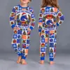 Boise State Broncos Kids Christmas Pajama Set