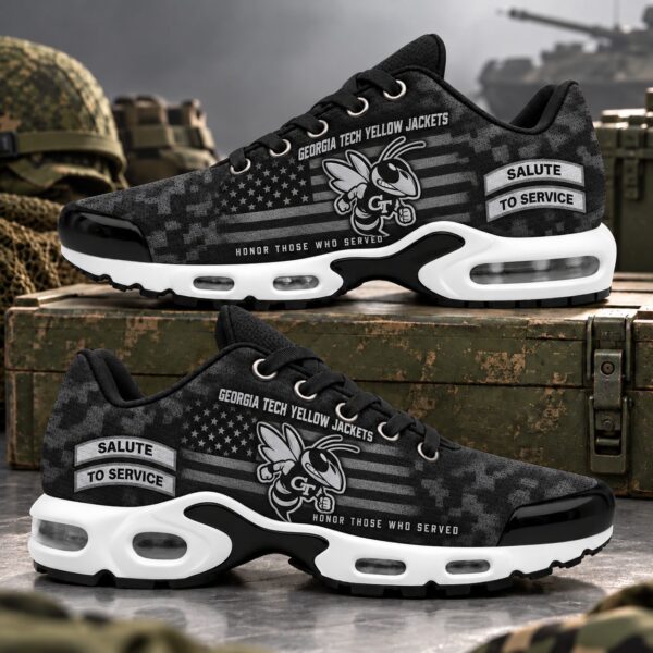 Georgia Tech Yellow Jackets Veterans Salute To Service Air Max Sneakers