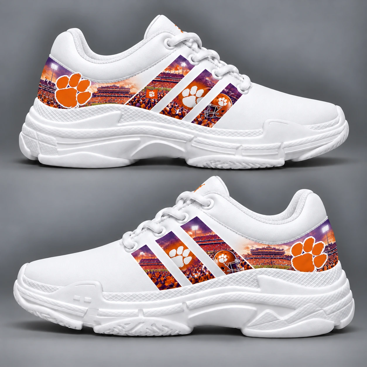 Clemson Tigers Ultimate Fan Spirit Sneakers – Game Day Edition