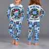 North Carolina Tar Heels Kids Christmas Pajama Set