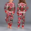 Wisconsin Badgers Kids Christmas Pajama Set