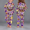 LSU Tigers Kids Christmas Pajama Set