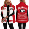 Georgia Bulldogs Oversize Women Puffer Vest