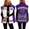 Washington Huskies Oversize Women Puffer Vest