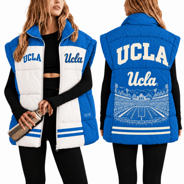 UCLA Bruins Oversize Women Puffer Vest
