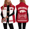Arkansas Razorbacks Oversize Women Puffer Vest