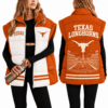 Texas Longhorns Oversize Women Puffer Vest