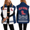 Ole Miss Rebels Oversize Women Puffer Vest