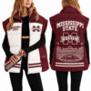 Mississippi State Bulldogs Oversize Women Puffer Vest