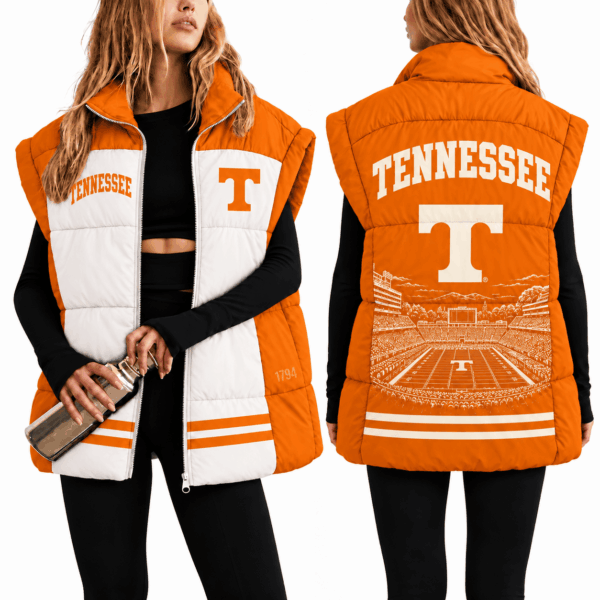 Tennessee Volunteers Oversize Women Puffer Vest