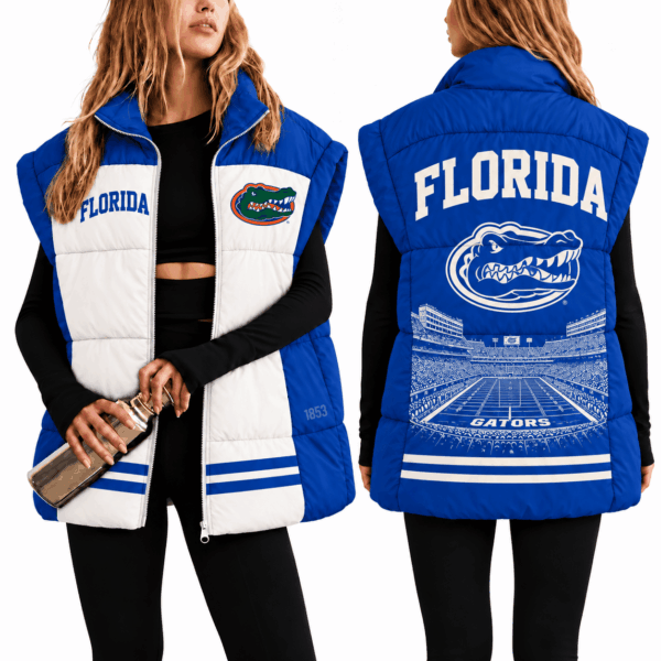 Florida Gators Oversize Women Puffer Vest