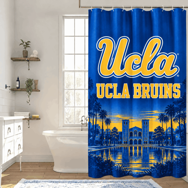 UCLA Bruins Premium Bathroom Curtains