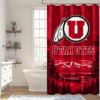 Utah Utes Premium Bathroom Curtains