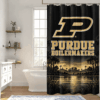 Purdue Boilermakers Premium Bathroom Curtains