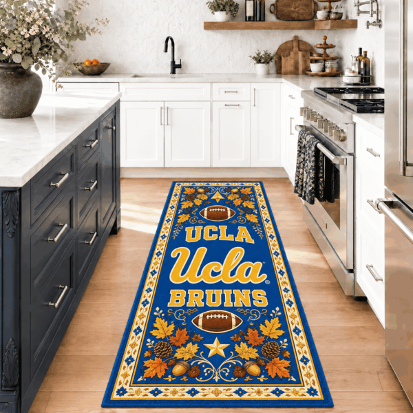 UCLA Bruins Kitchen Rugs Entryway Rug Runner