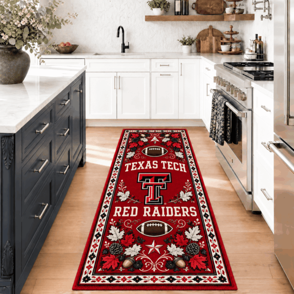 Texas Tech Red Raiders Kitchen Rugs Entryway Rug Runner
