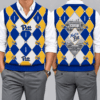 Pittsburgh Panthers Team Argyle Football Fan V-Neck Sleeveless Knit Vest