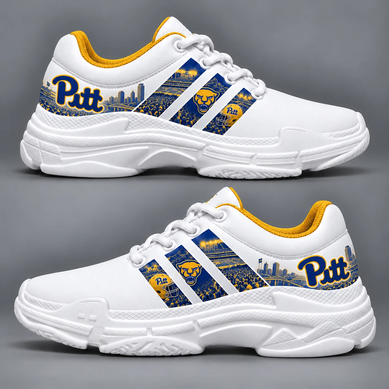 Pittsburgh Panthers Ultimate Fan Spirit Sneakers – Game Day Edition