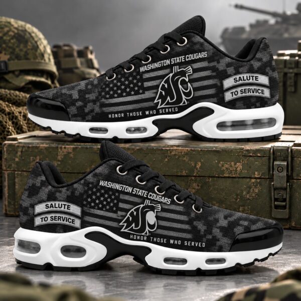 Washington State Cougars Veterans Salute To Service Air Max Sneakers