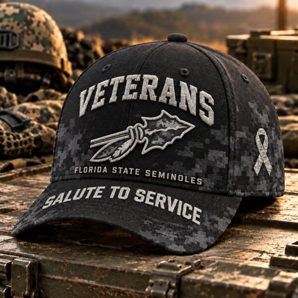 Florida State Seminoles Veterans Salute To Service Baseball Cap