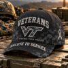 Virginia Tech Hokies Veterans Salute To Service Baseball Cap