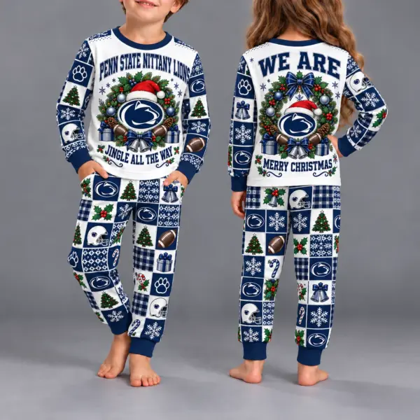 Penn State Nittany Lions Kids Christmas Pajama Set