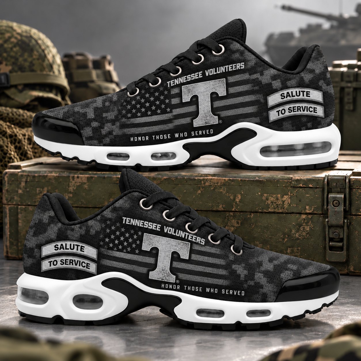 Tennessee Volunteers Veterans Salute To Service Air Max Sneakers